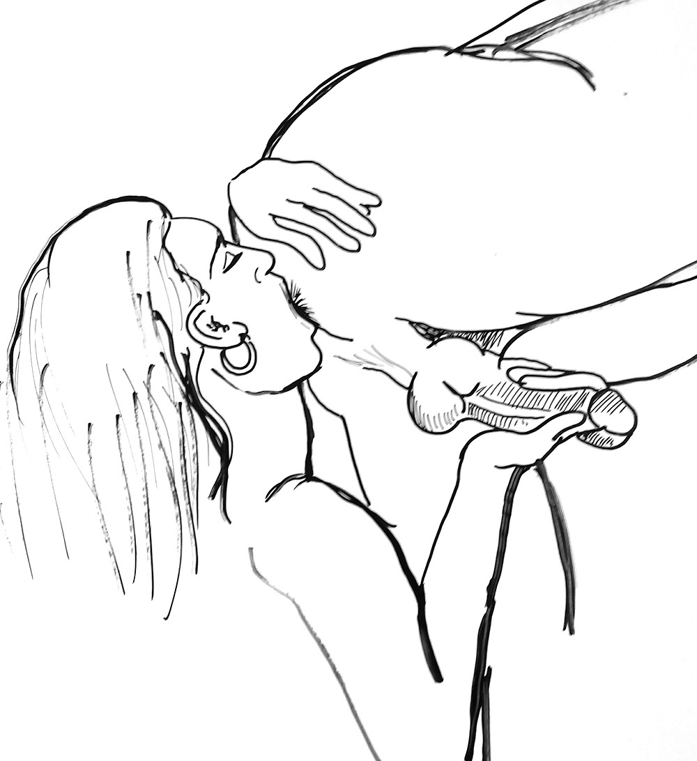Ass licking prostate massage