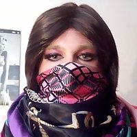 SatinSilkscarfSissy