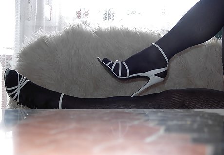 My 6 inch Spike Heel ItalianHeels - Laura 'queenly' Sandals