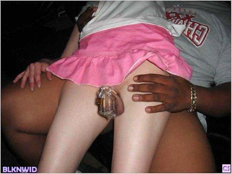 Shemale Bbc Upskirt Blowjob