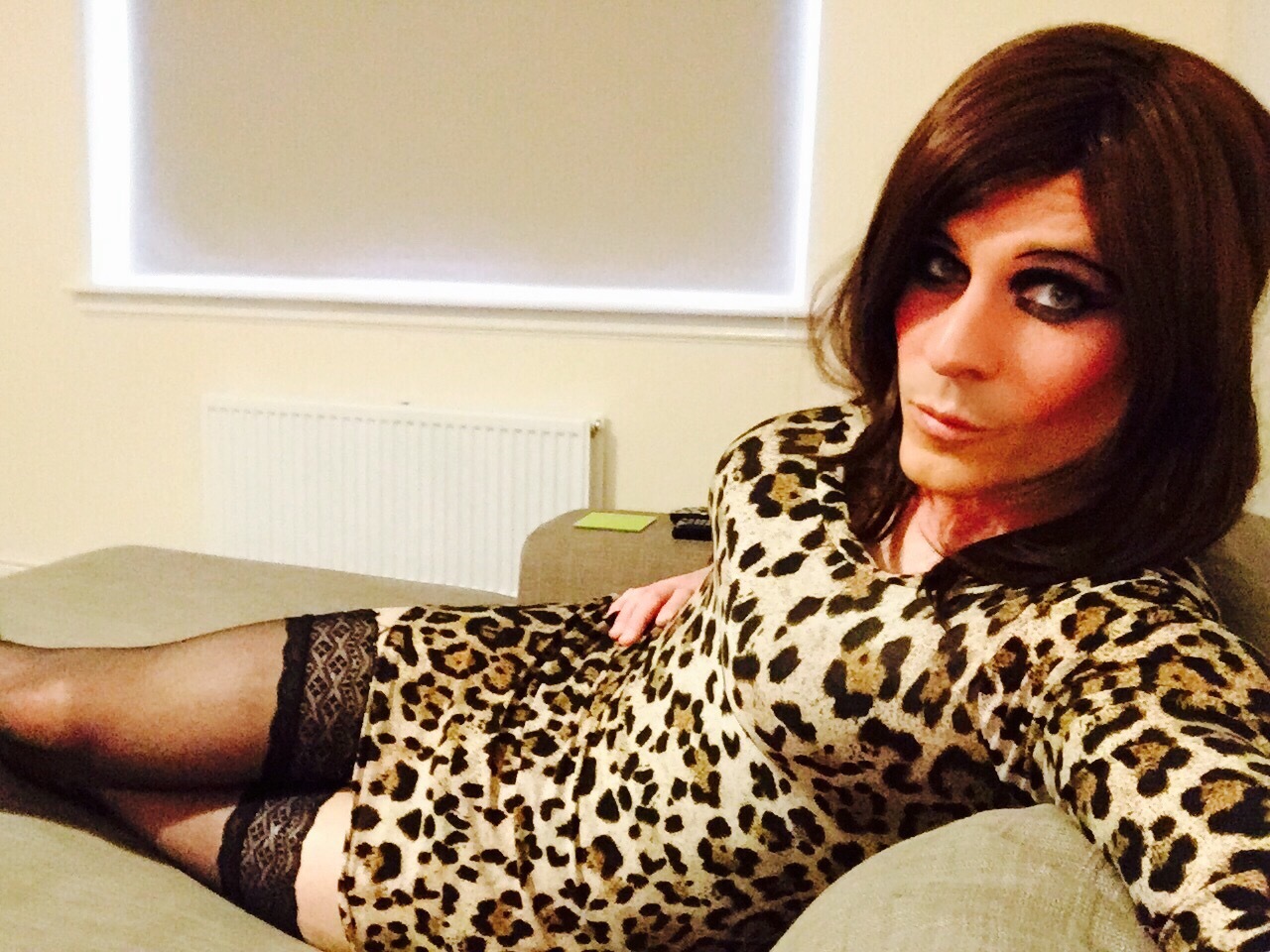 Brunette Crossdresser