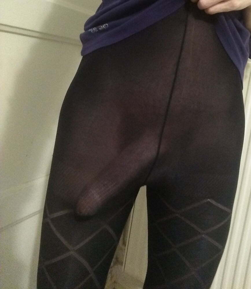 Huge Cock In Pantyhose Nylon Photo 13 