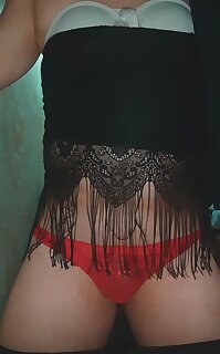 Ass lingerie be sex Crossdresser - aShemaletube.com