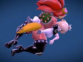 Trans Bowsette and Rosalina