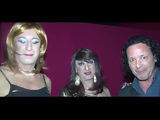 italian transvestites and girl with man