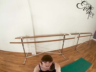 TSVirtualLovers - Trans Ballerina got fucked during a ballet lesson in VR