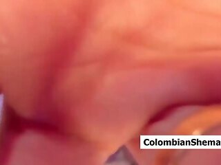 Horny Colombian Shemale 5