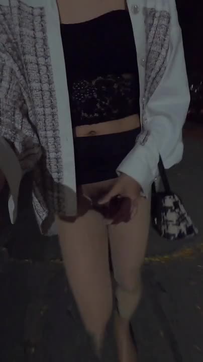 ladyboy piss and cum in public - aShemaletube.com