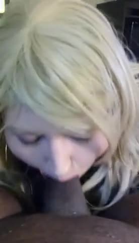 large femboy bitch sucking blackcock